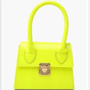 Neon Micro Mini Handle Grab Bag